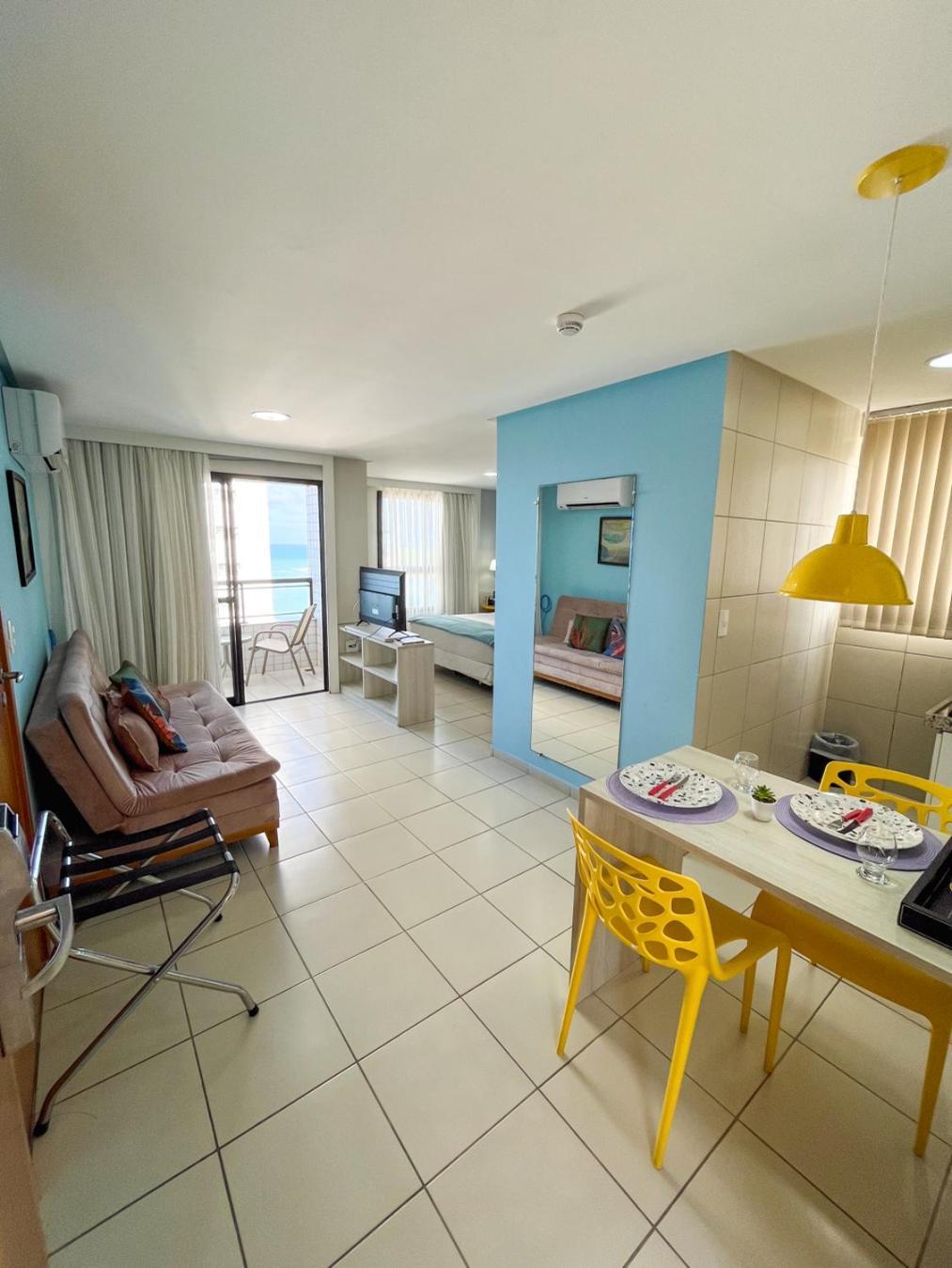 Ponta Negra Flats Confort Accommodations Vista Para O Mar 나탈 외부 사진