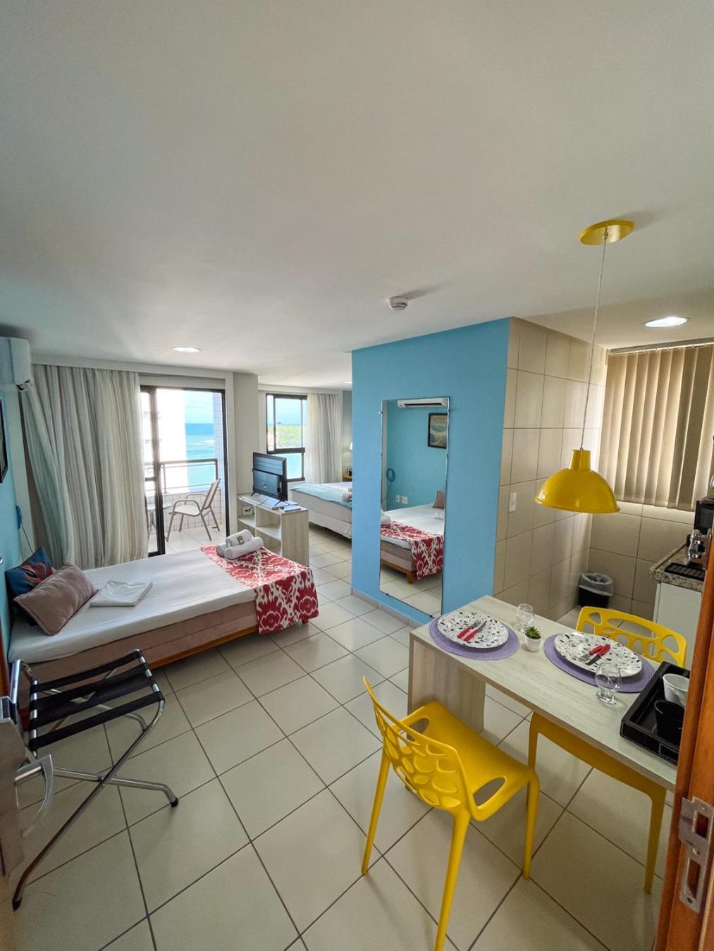 Ponta Negra Flats Confort Accommodations Vista Para O Mar 나탈 외부 사진