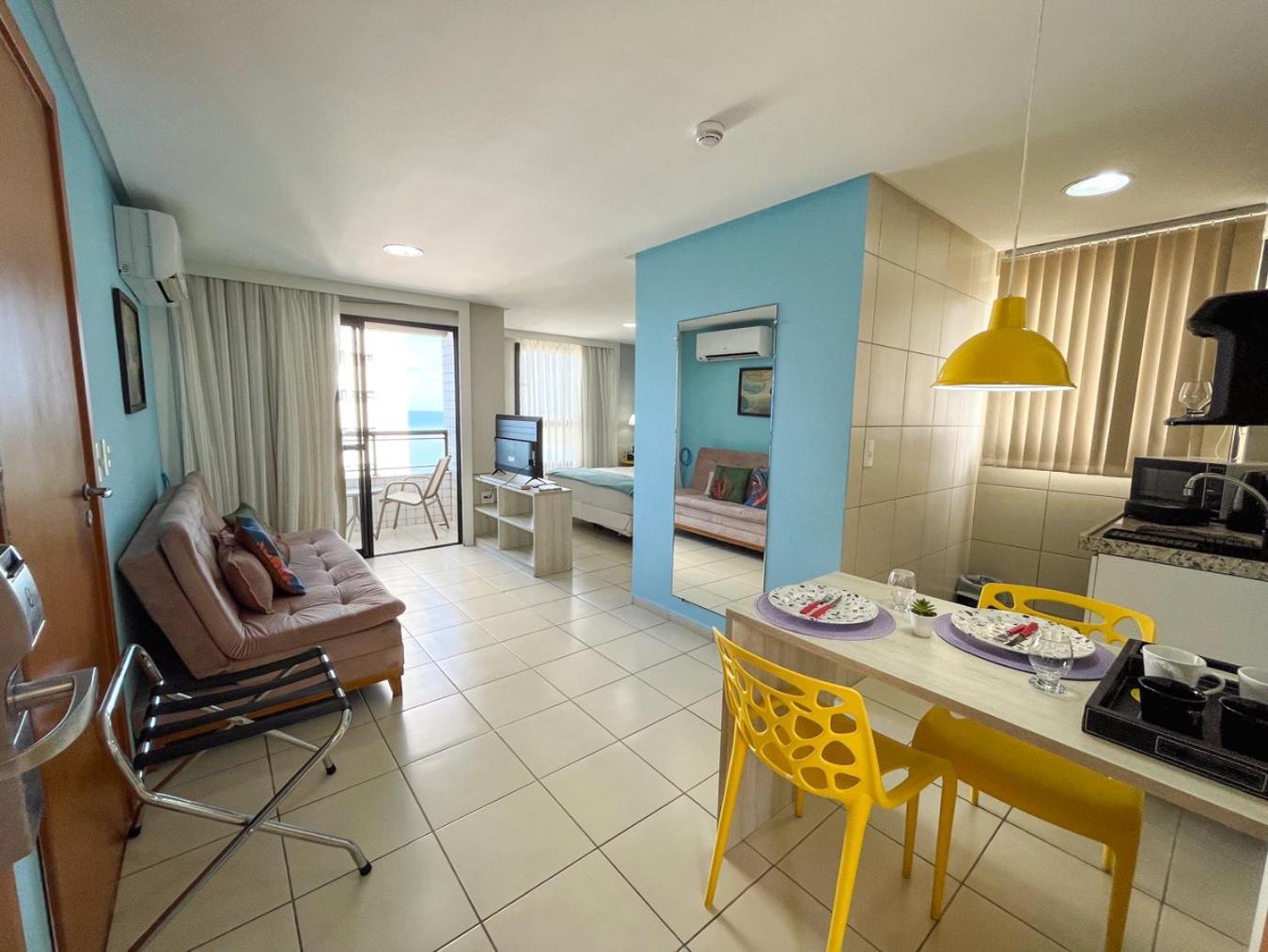 Ponta Negra Flats Confort Accommodations Vista Para O Mar 나탈 외부 사진