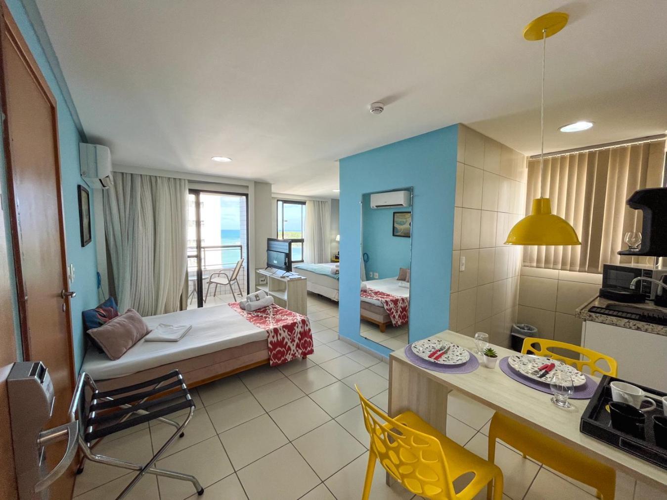 Ponta Negra Flats Confort Accommodations Vista Para O Mar 나탈 외부 사진