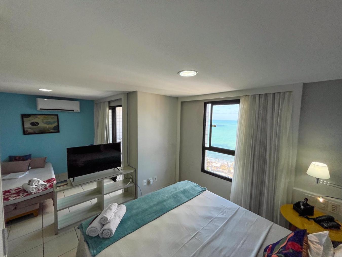 Ponta Negra Flats Confort Accommodations Vista Para O Mar 나탈 외부 사진